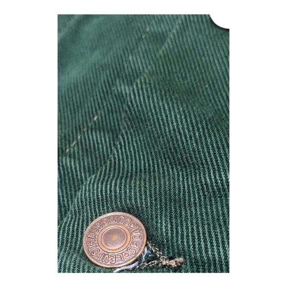 Vintage 90s Green Levi's Jacket 70597-0862 Size Medium 1993 - Picture 6 of 9